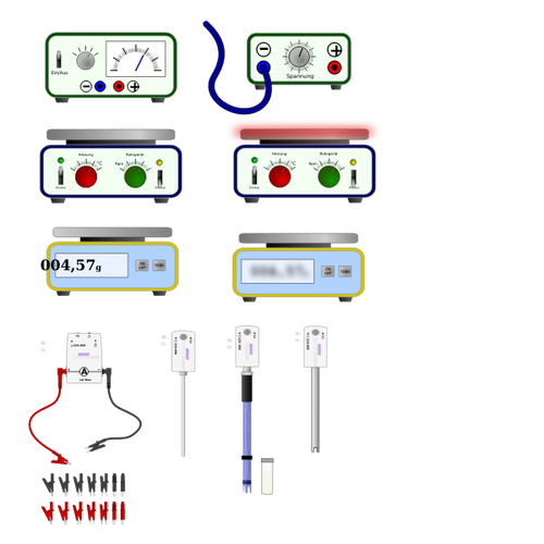 Chemical laboratory electronic devices