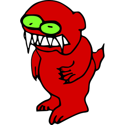 Cartoon Monster Character | Public domain vectors