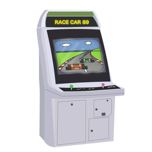 Arcade Game Machine Cartoon Clip Art