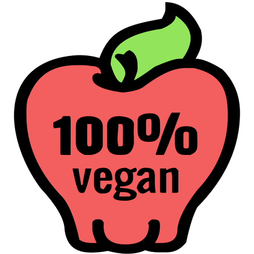 100 procent wegańskie