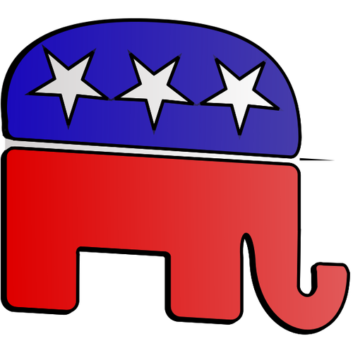 Republicani 3D Elephant