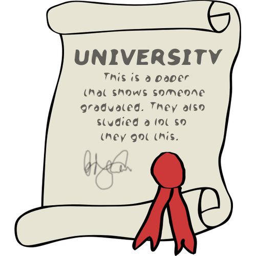 Diploma Cartoon Clip Art