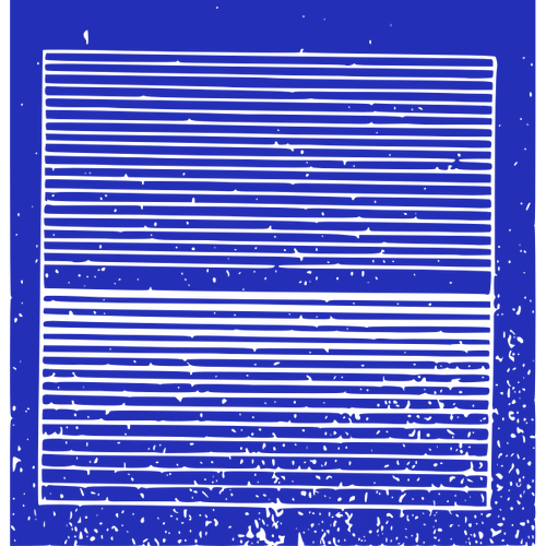White line pattern