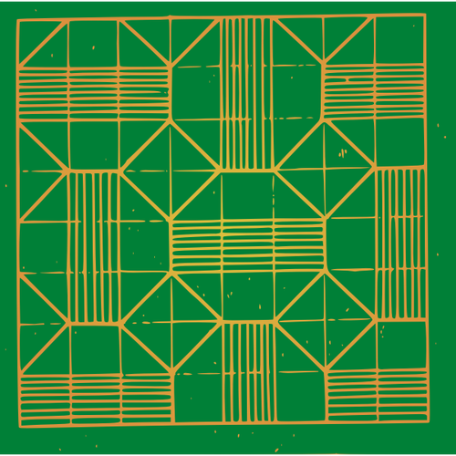 Abstract Green Decorative Pattern