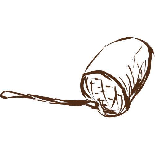 Acorn hand-drawn image