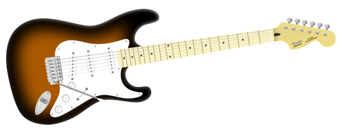 Elektrická kytara obrázek