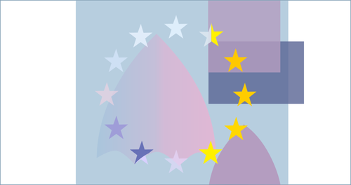 Vector image of 20 Euro banknote