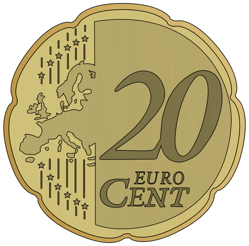 how much is a 20 cent euro