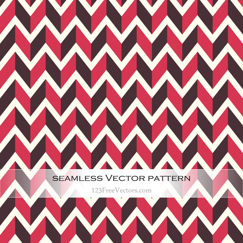 Chevrons Vintage Style 3D