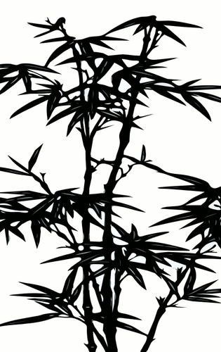Bambus treet vektorgrafikk