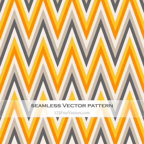Retro sømløs mønster med doble vinkeltegn