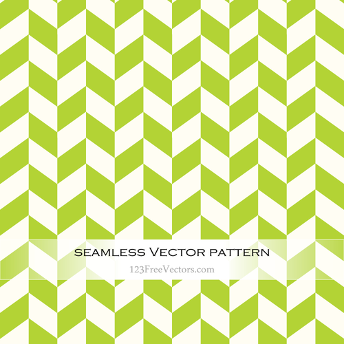 Seamless Pattern With Green Tiles