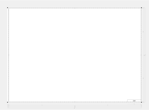 DIN 2A0 模板矢量图像