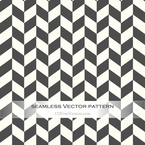 Patrón zigzag con azulejos
