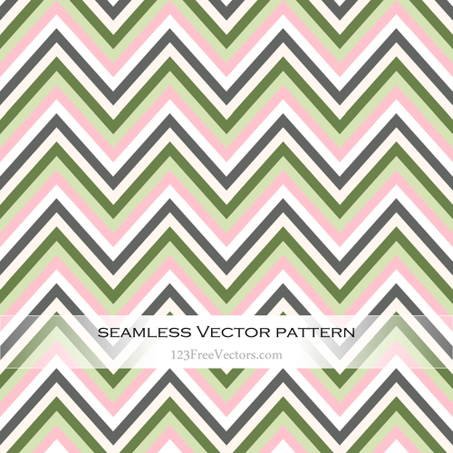 Retro chevron tvary