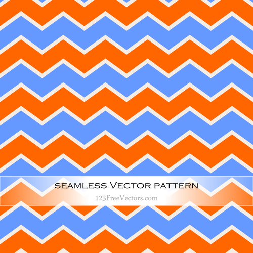 Seamless Pattern avec des Chevrons