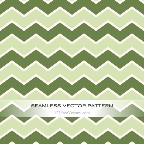 Green ZigZag Pattern