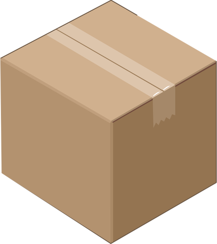 Izometrické lepenkové krabice