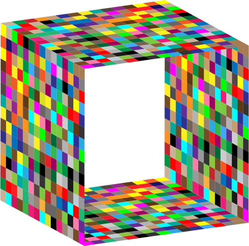 مربع متعدد الألوان