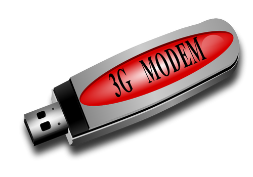 Imagem de vetor de modem 3G