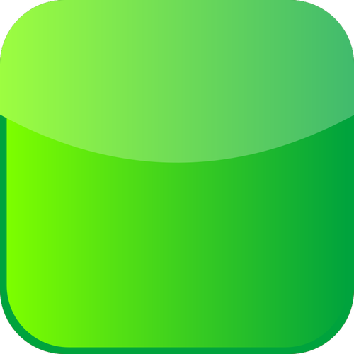 Зеленый значок векторное изображение