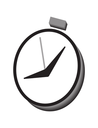 Vector image of timer watch