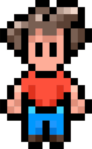 Personagem de pixel