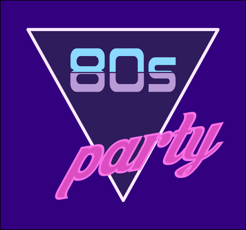 80 के दशक पार्टी विज्ञापन