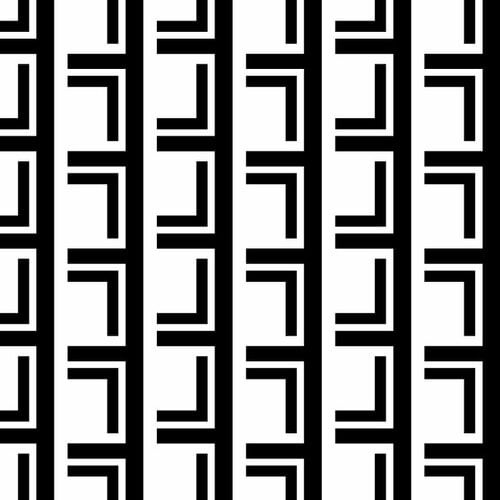 Abstrakt geometrisk mønster design