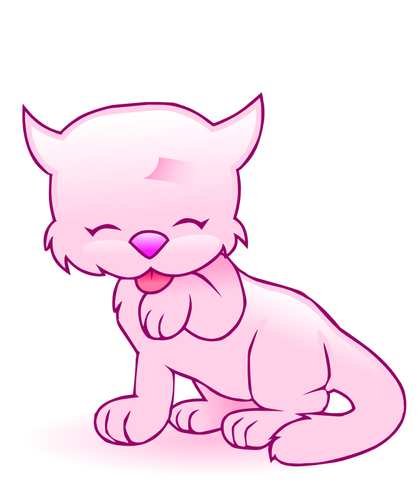 Pink cat