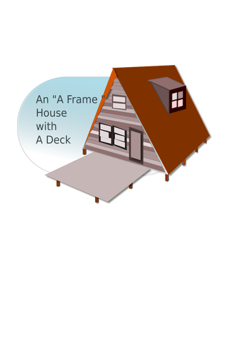 A frame house