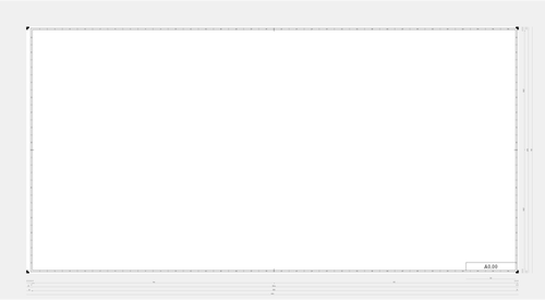 DIN A0.00 模板矢量图