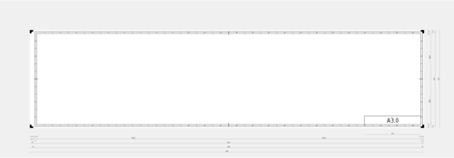 DIN A3.0 halaman template vektor ilustrasi