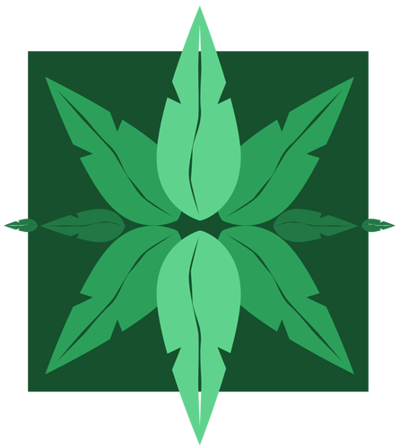 Groene tegel