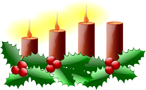 Third Sunday in advent vector image