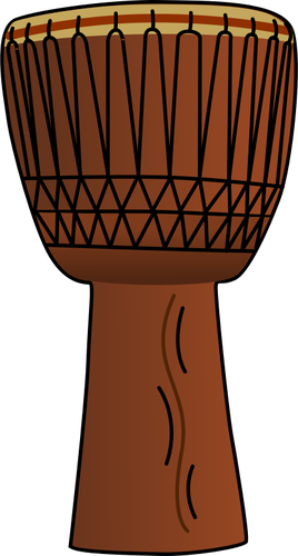 Imagem vetorial de djembe