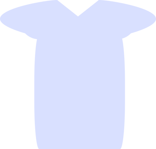 Blå nightdress