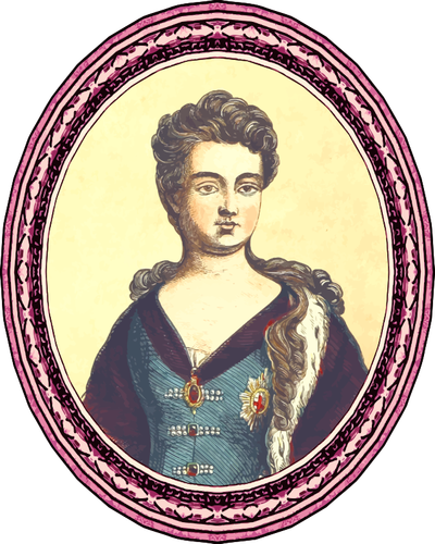 フレームのアン女王画像