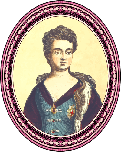 Image encadrée de Queen Anne