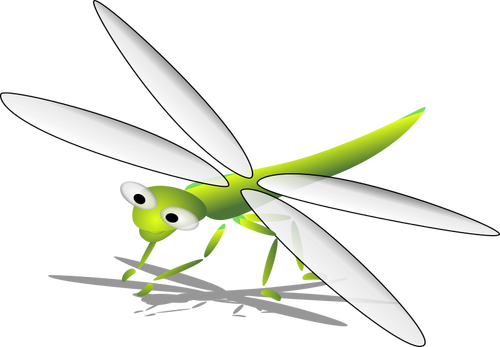 Cartoon dragonfly | Public domain vectors