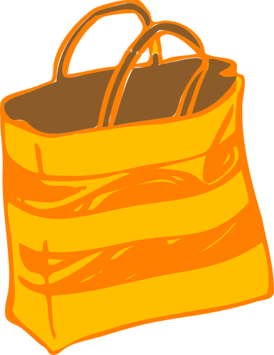 Vector clip art of beach bag