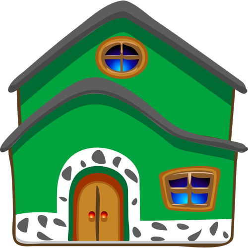 Vector image of a house