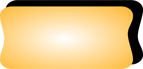 Vector graphics of yellow computer button