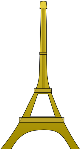 Eiffel tower vector graphics