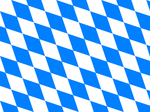 Flag of Bavaria vector clip art