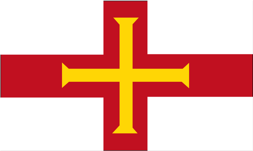 Flag of Guernsey vector format