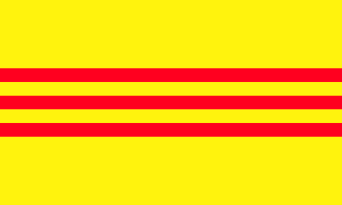 Bandeira da República Socialista do Vietnã do Sul