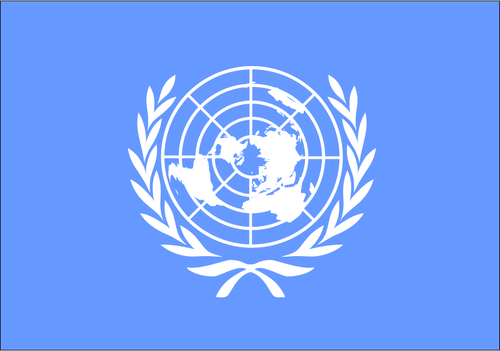 유엔의 깃발