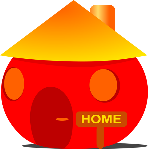 Home Icon vector clip art