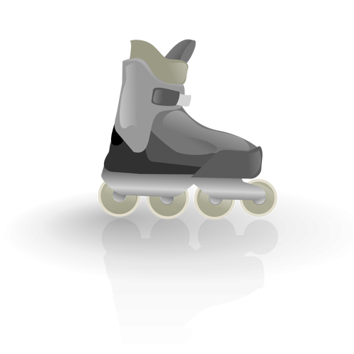 Rollerblade vector drawing